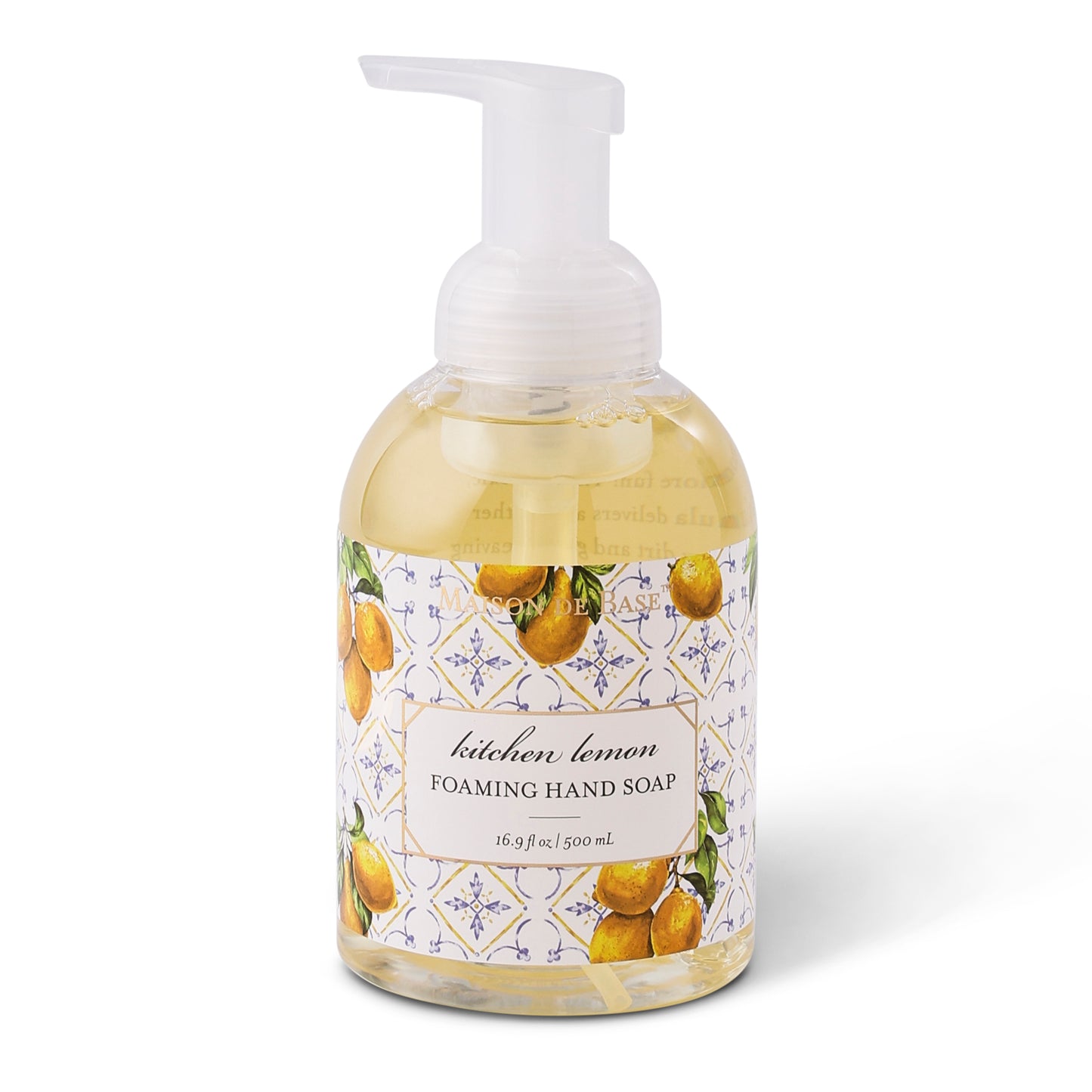 500ML Foaming Pump Top Hand Soap Kitchen Lemon