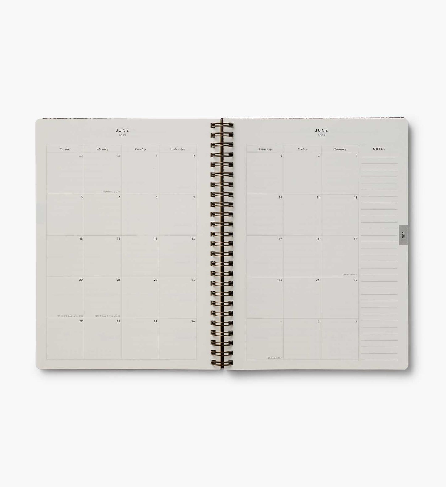 2027 Sage Hydrangea 12-Month Softcover Spiral Planner