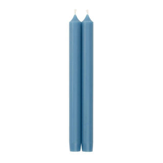 Straight Taper 10" Candles in Parisian Blue - Set of 2