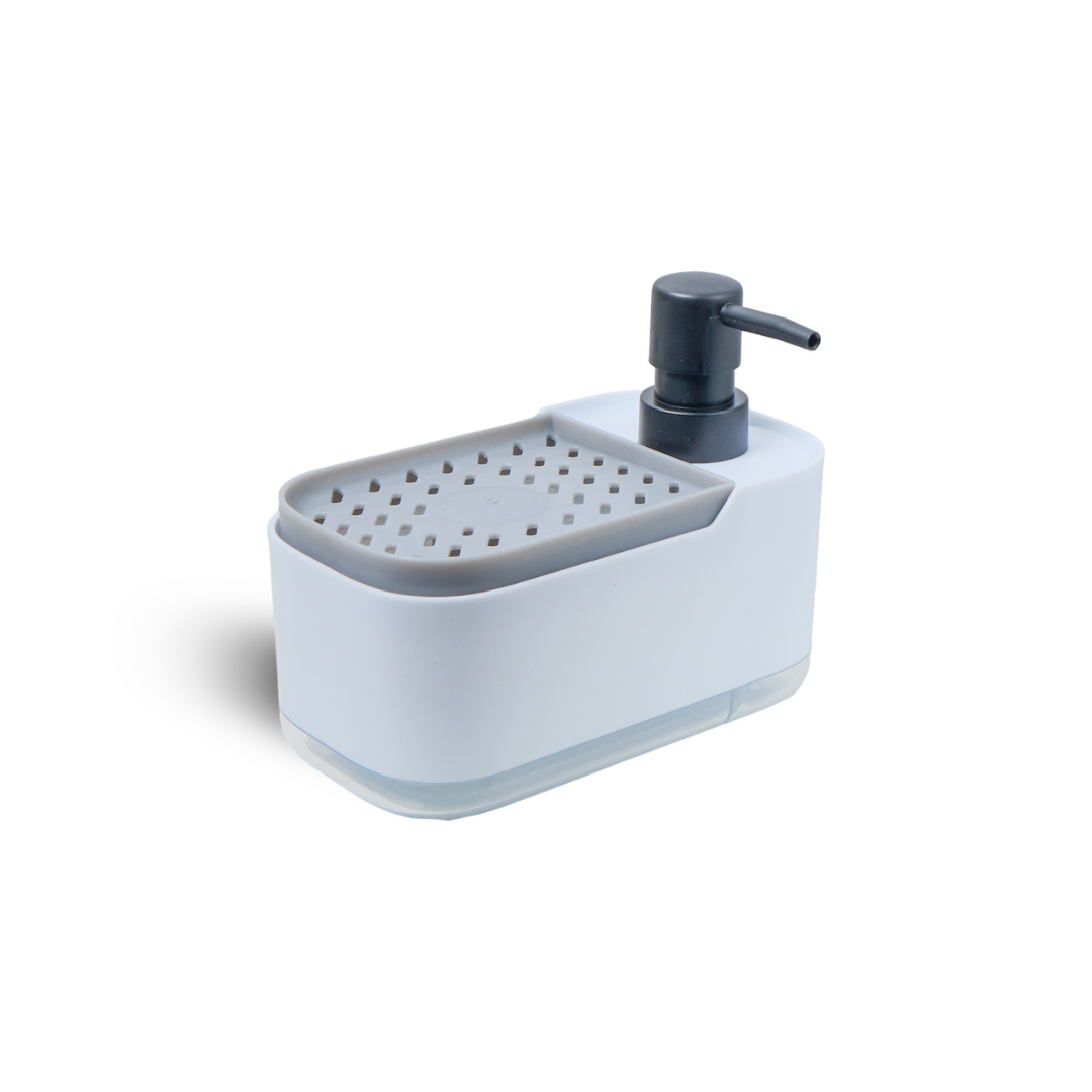 Soap Dispensing Sponge Saver with Soap Pump