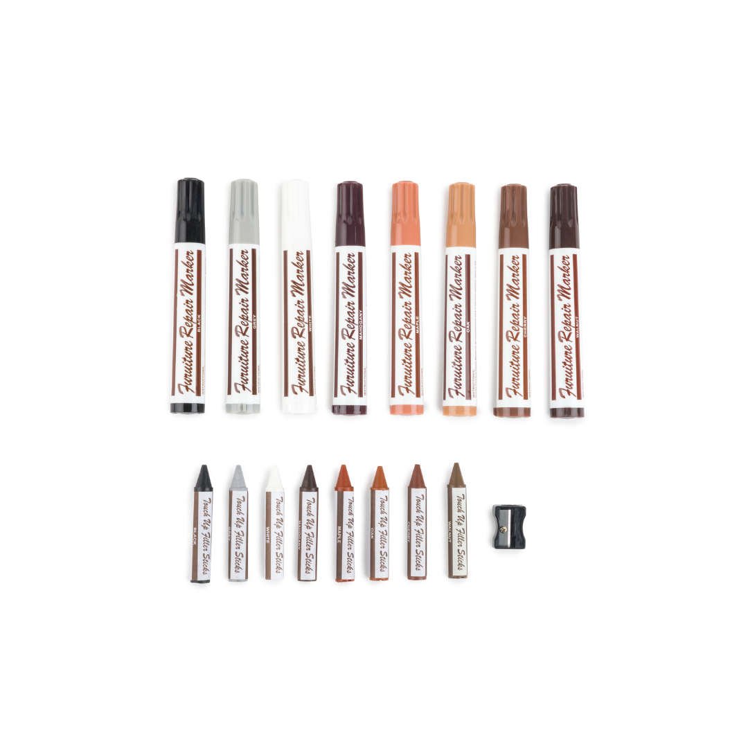 Kit de retoque de muebles de 17 piezas (variado)