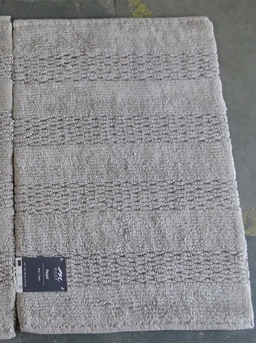 Regal Bath Mat Cotton LT. Grey 20" x 30"