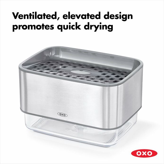 Soap Dispensing Sponge Holder