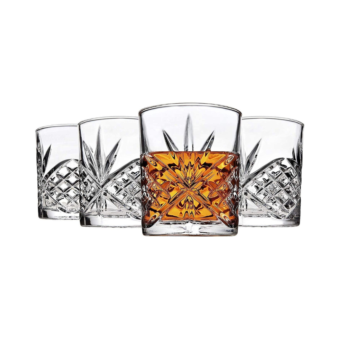 Dublin Crystal 5 Piece Decanter Whiskey Set