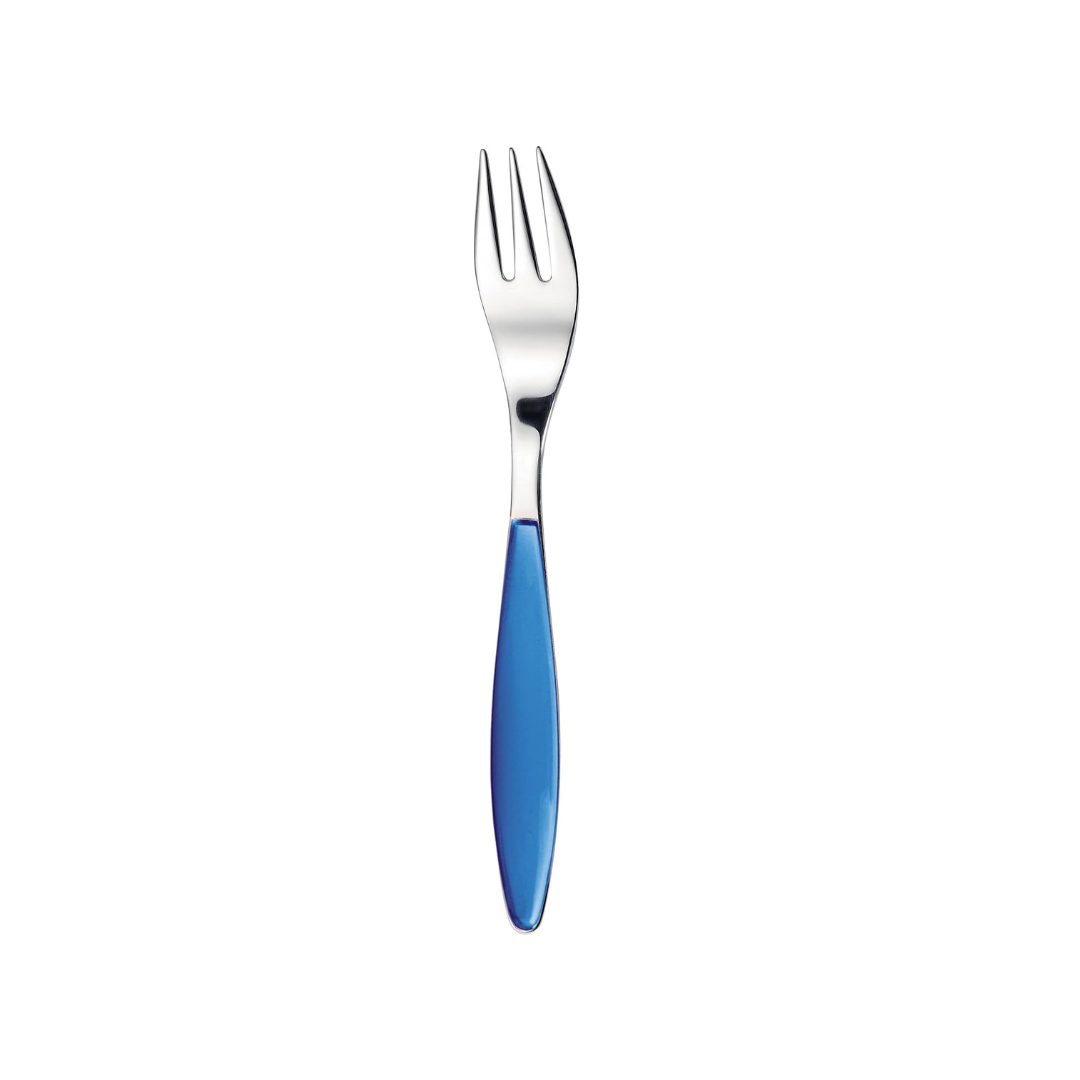 Feeling Dessert Fork, Mediterranean Blue