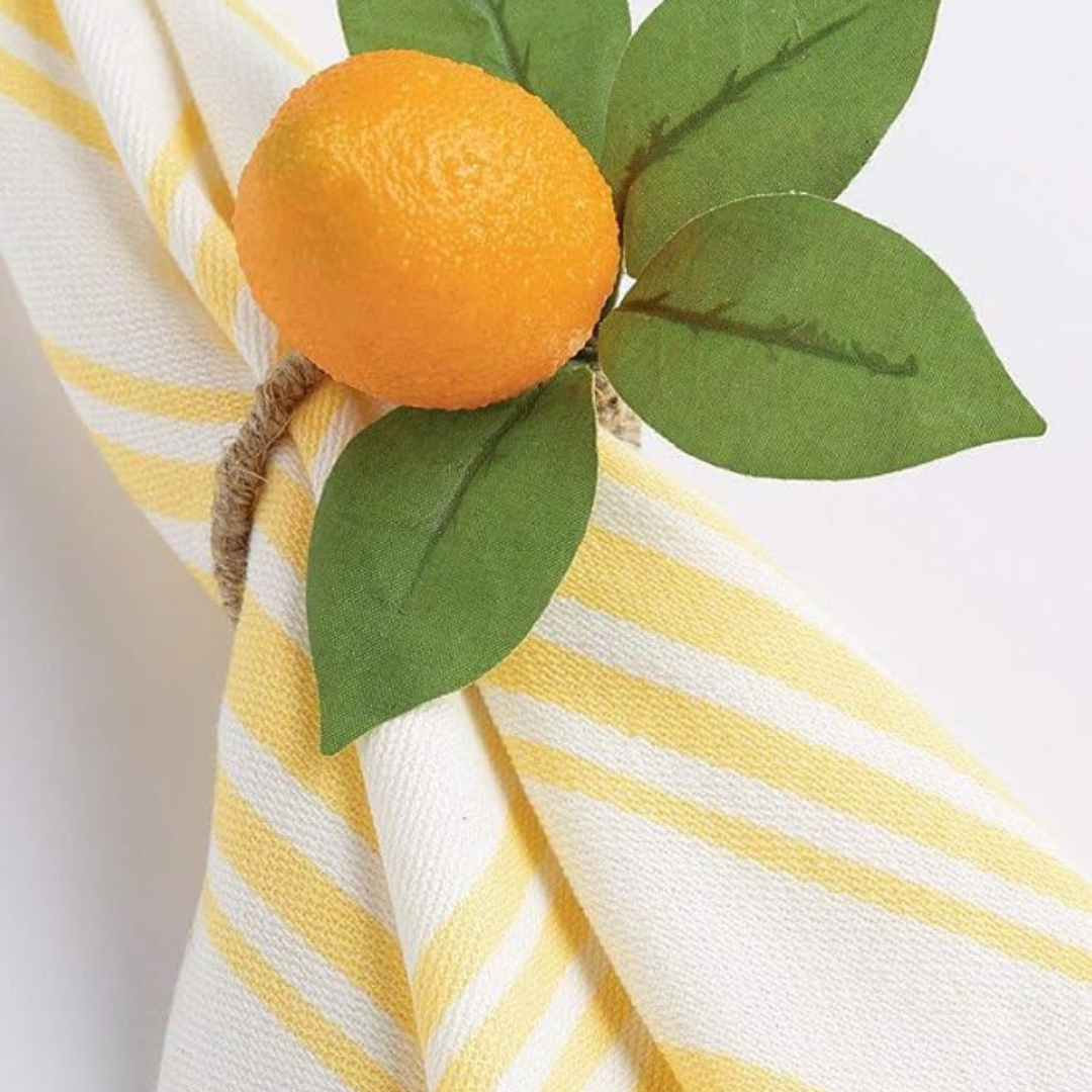 Lemon Zest Stripe Napkin