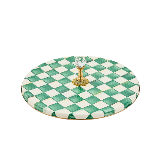 Emerald Check Cheese Course