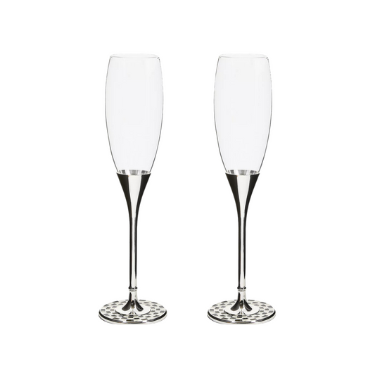 Celebrate Courtly Toasting Flutes Set Of 2