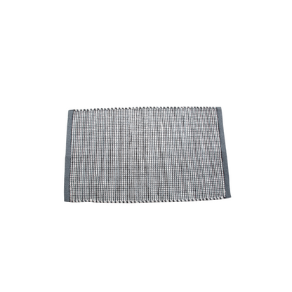 Toledo Bath Mat 100% Cotton 20" X 30"  Grey