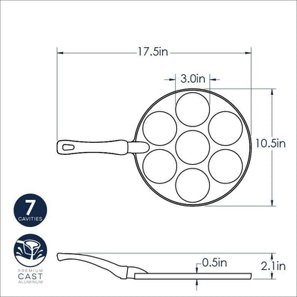The Original Silver Dollar Pancake Pan