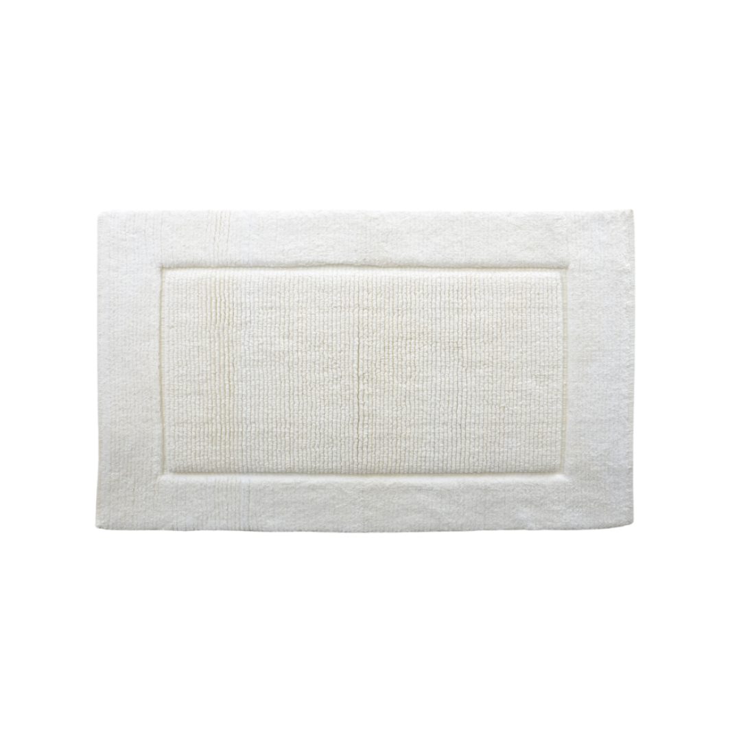 Prima Bath Mat Super Soft Cotton Creme 21" X 34" Gsm 1820