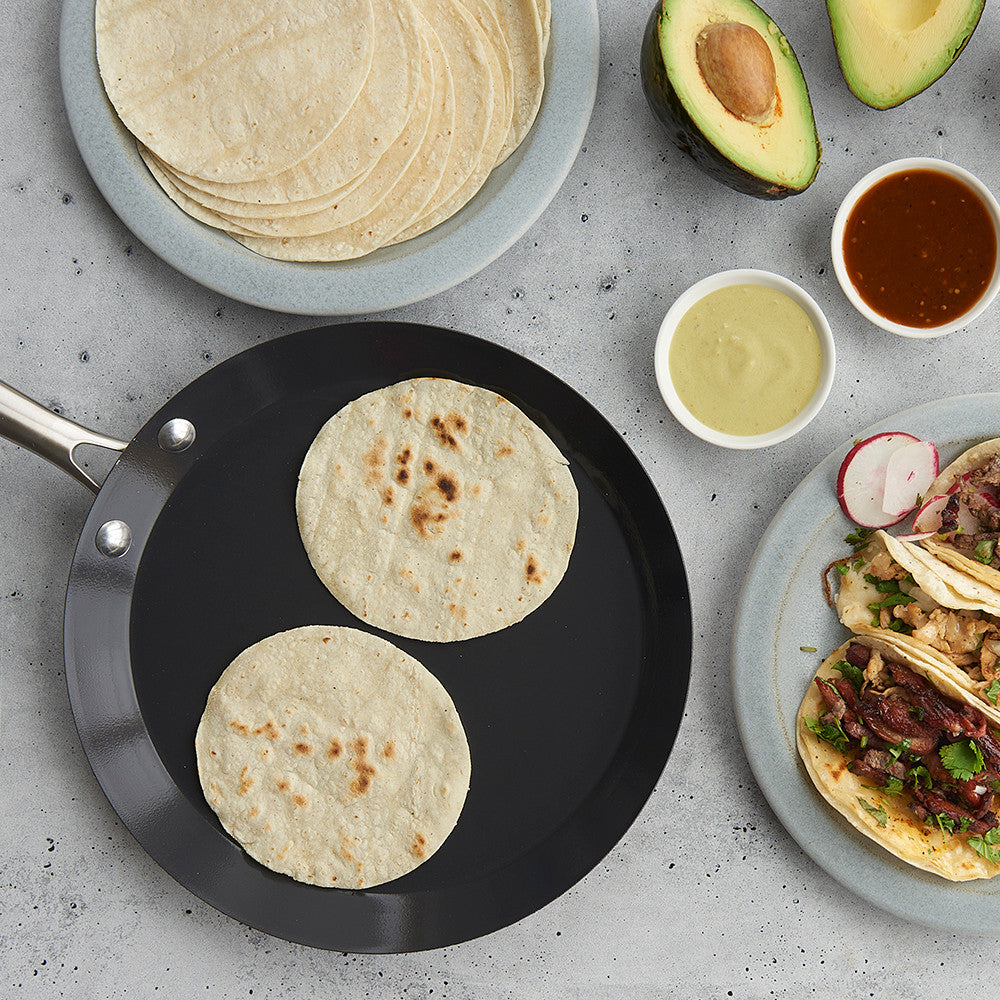 Traditional French Steel Crepe Pan