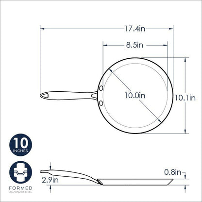Traditional French Steel Crepe Pan