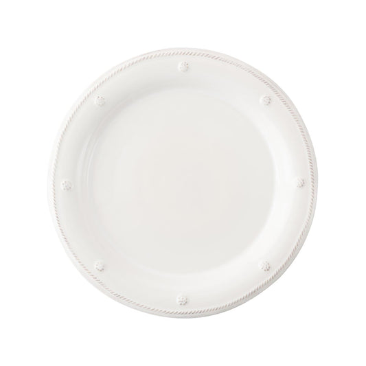 Berry & Thread Dessert/Salad Plate - Whitewash