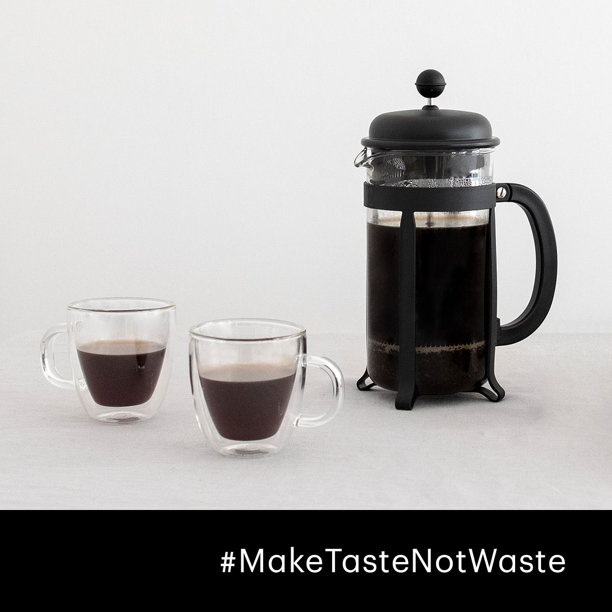 Set of 2 5 oz Bistro Double Wall Espresso Mugs