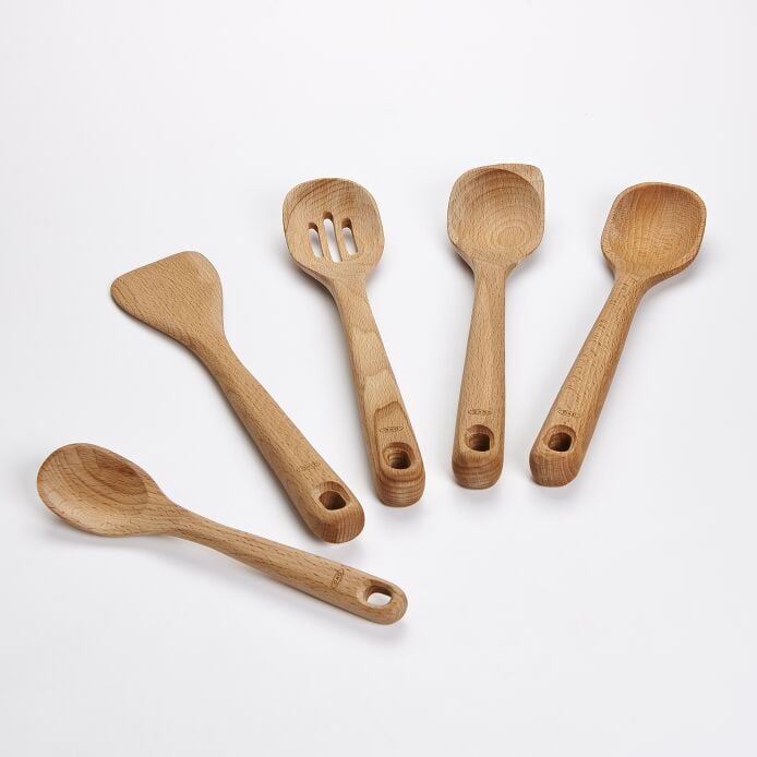Wooden Corner Spoon