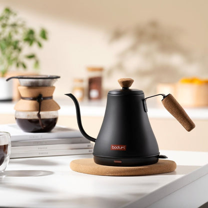 MELIOR Electric Gooseneck Kettle, Black 27oz