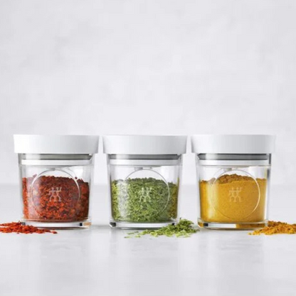 Fresh & Save Cube Spice Set of 3 - XS Transparent-White