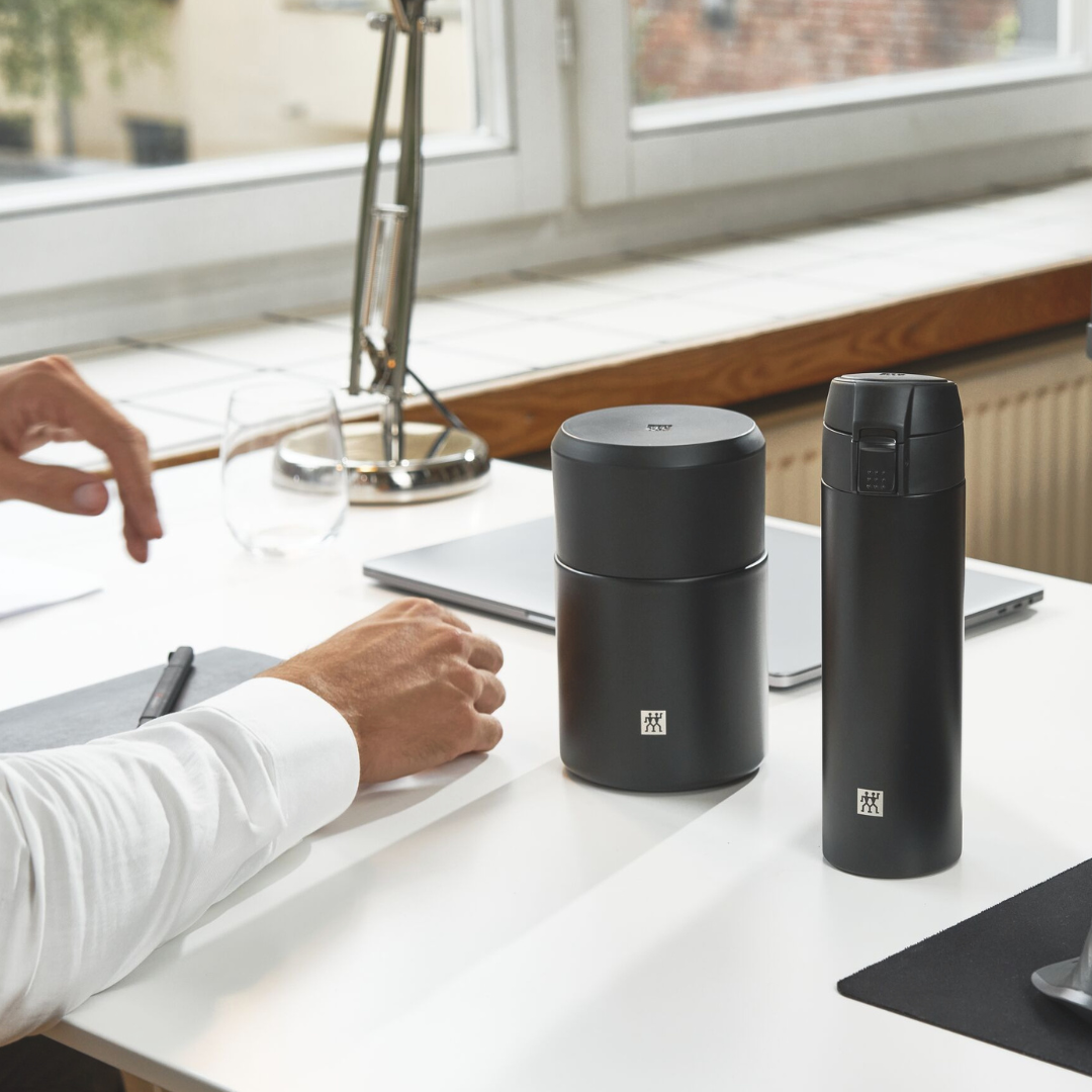 Thermo 23.6 oz Food Jar - Matte Black