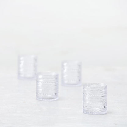 Orbetto Clear Acrylic Double Old Fashioned 10.5oz - Set of 4