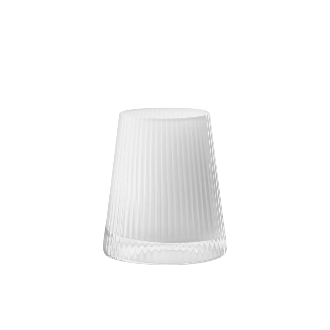 Beacon Lantern/Vase H5.5in White/Chalk White