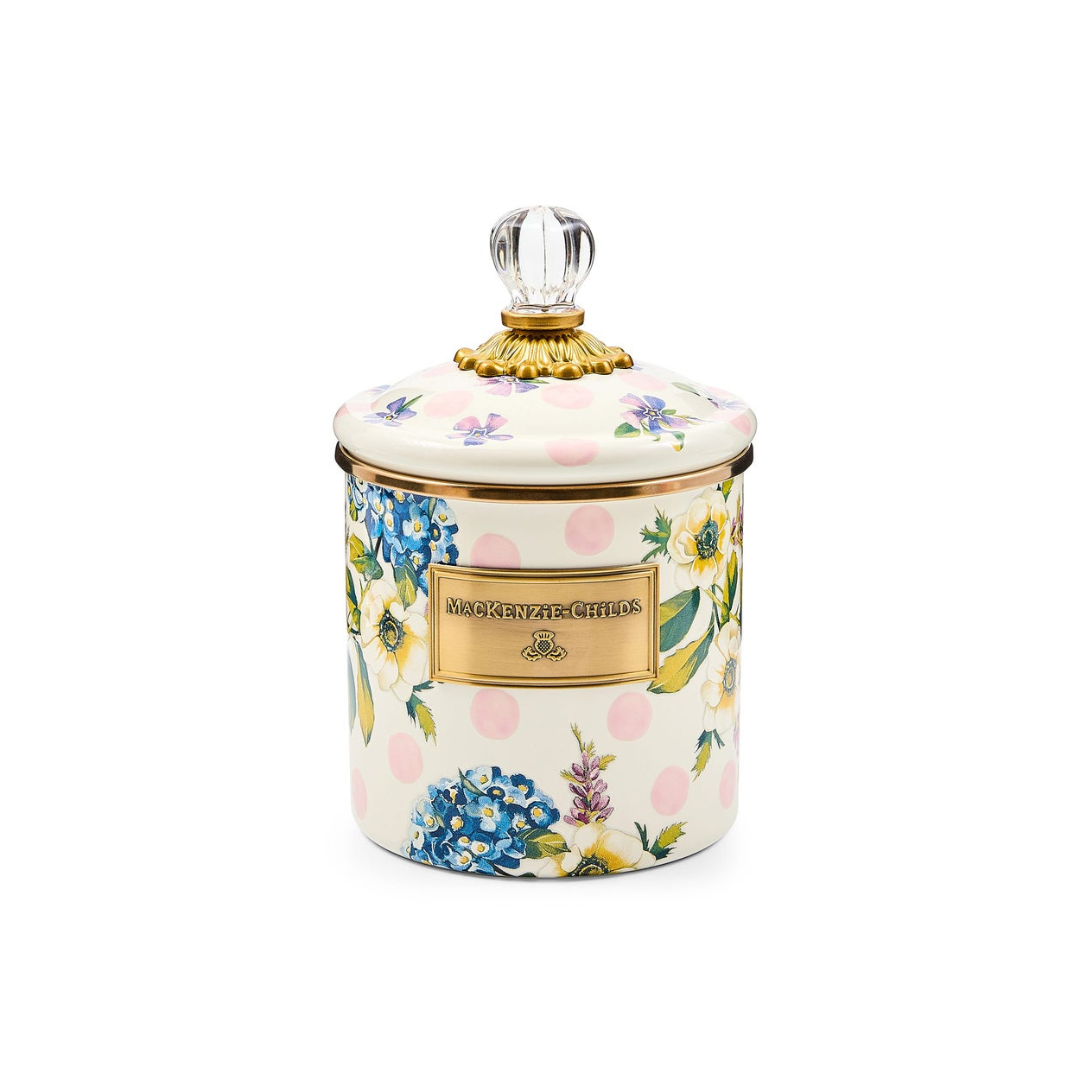Wildflowers Pink Small Canister