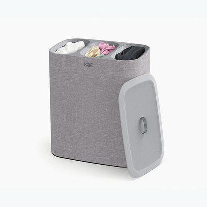 Tota Trio 90L Gray Laundry Separation Basket