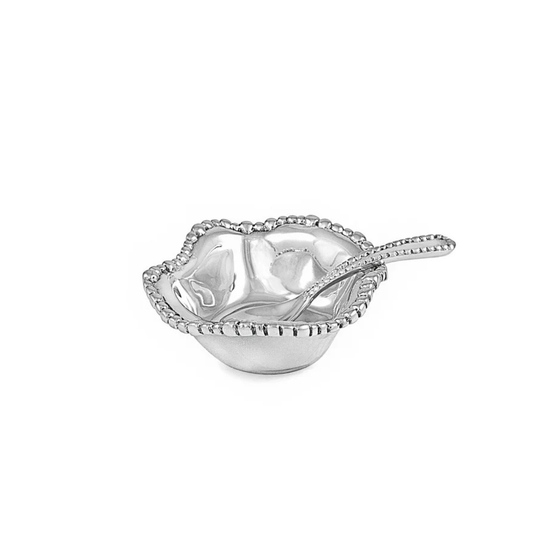 Giftables Organic Pearl Bowl with Spoon