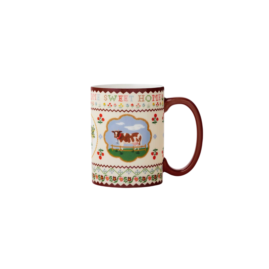 Home Sweet Home Porcelain Mug