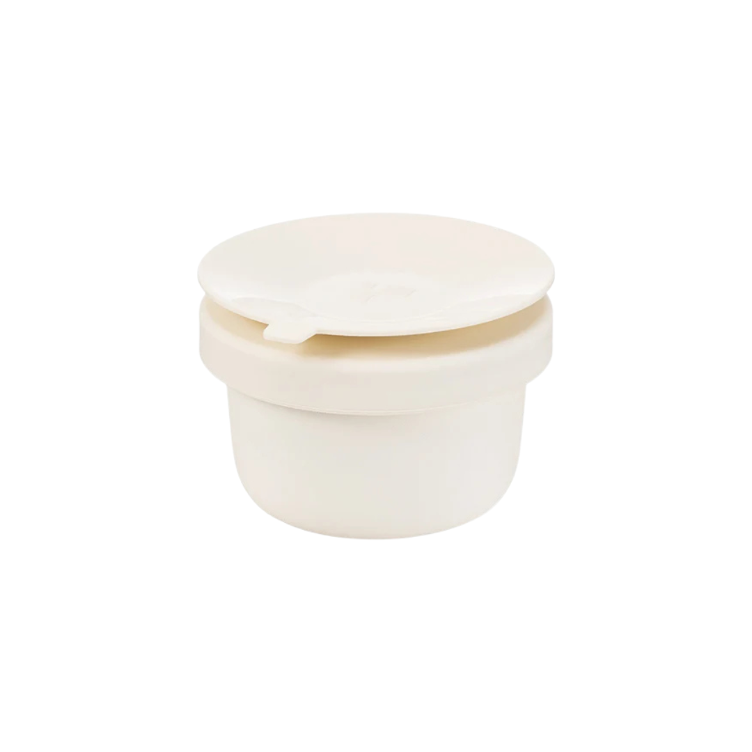 Stainless Steel Sauce Box With Silicone Suction Lid Cream