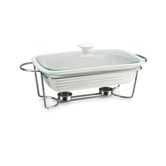 Natura Rectangle Baker with Stand