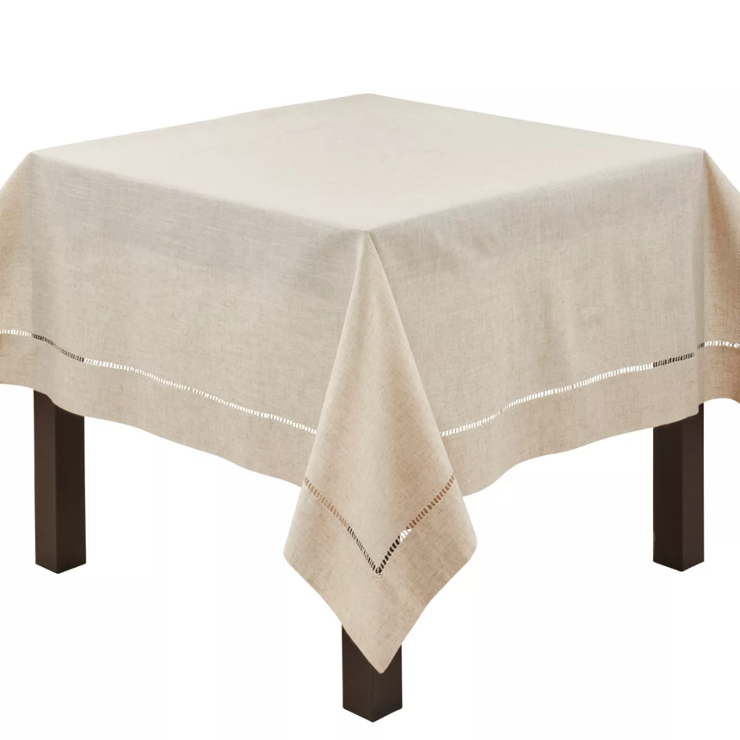 Toscana Hemstitched Tablecloth 90"