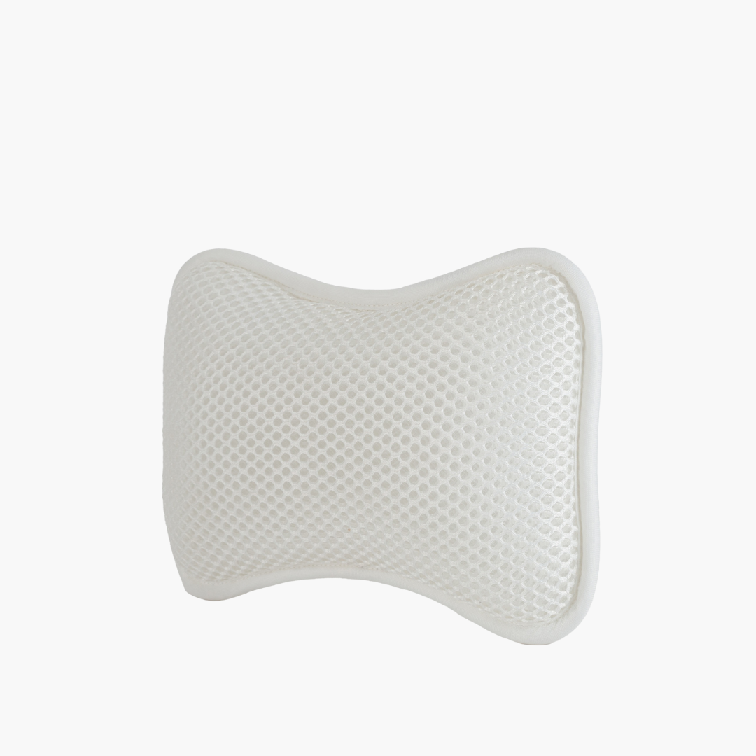 Spa 3D Mesh Pillow White 11?x8?