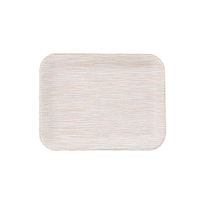 Bandeja de servicio mediana - Lino negro