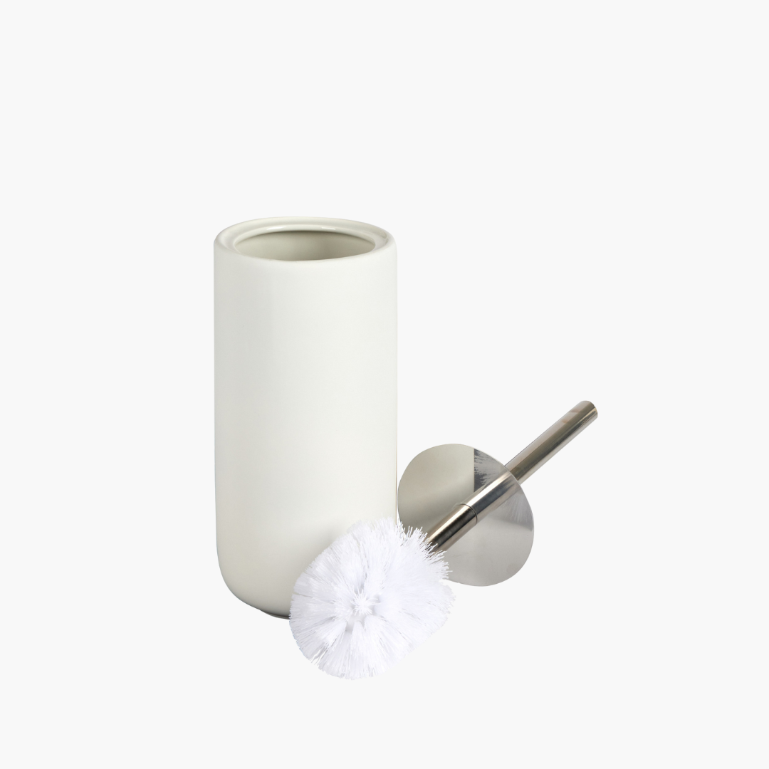 Callan Toilet Bowl Brush Ceramic White