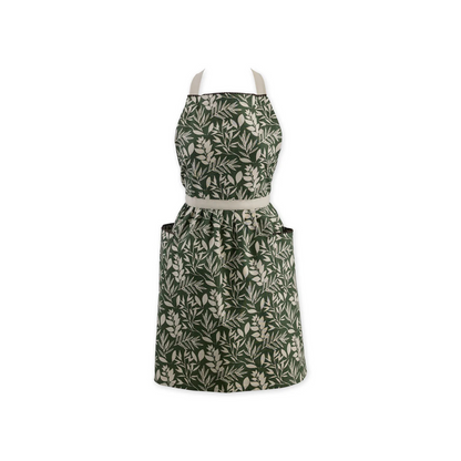 Garden Greens Printed Apron