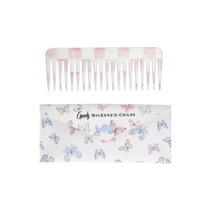 MC x Goody Rosy Check Comb and Case
