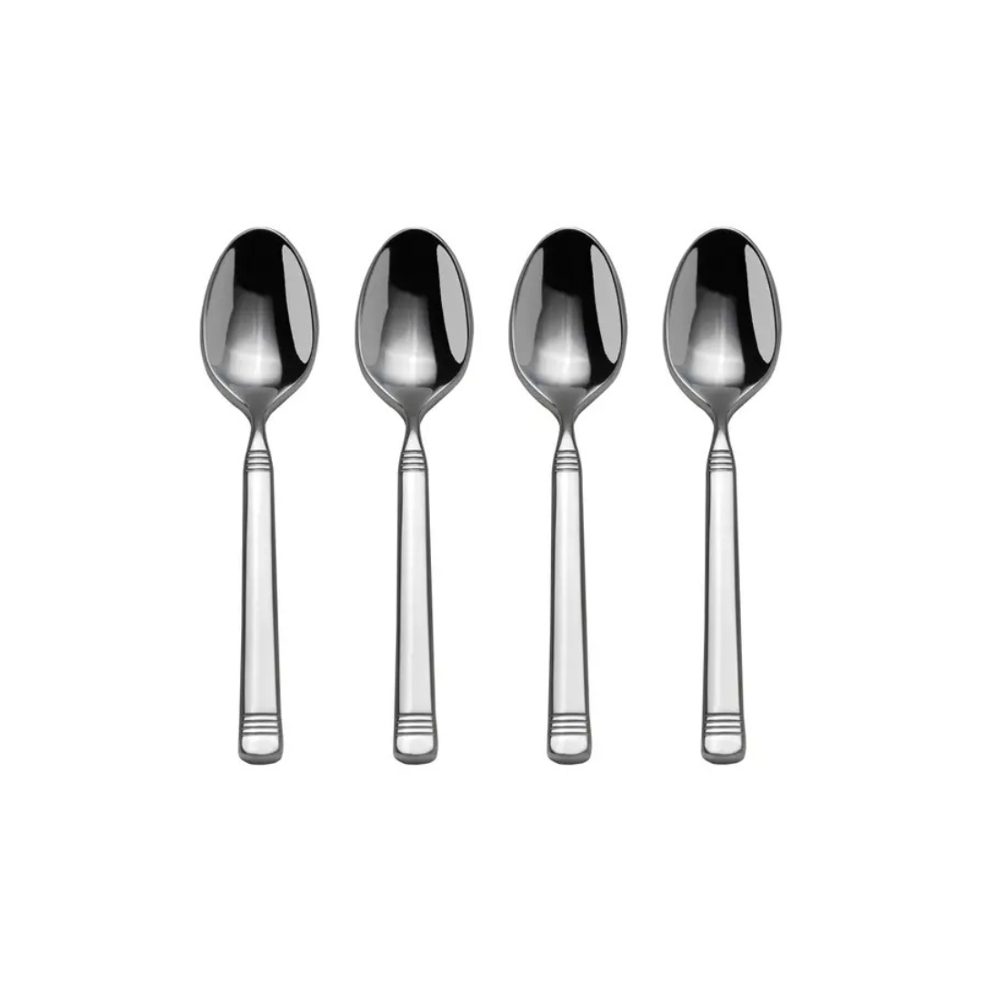 Bistro Band 18.0 SS Set of 4 Espresso Spoons