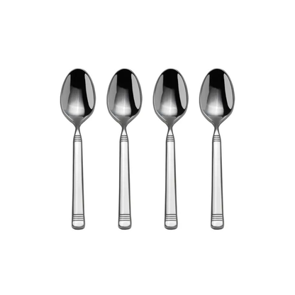 Bistro Band 18.0 SS Set of 4 Espresso Spoons
