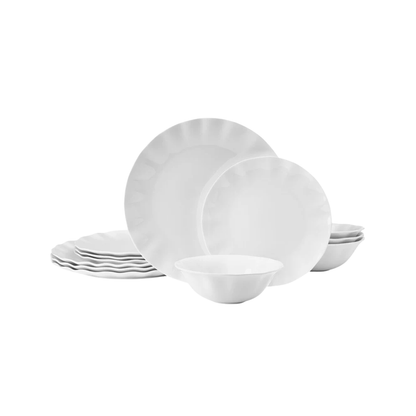 Elodie 12 Piece Dinnerware Set, Service for 4