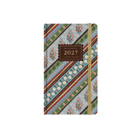 2027 Paisley 12-Month Hardcover Pocket Planner