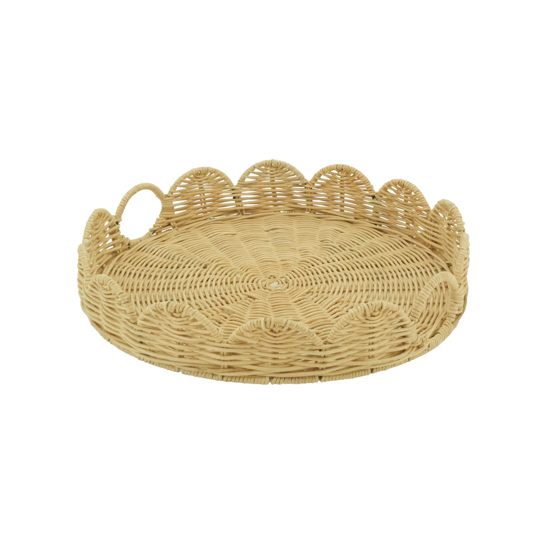 Scalloped Tray 14X3