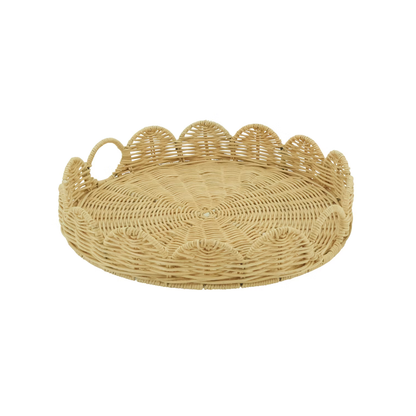 Scalloped Tray 14X3