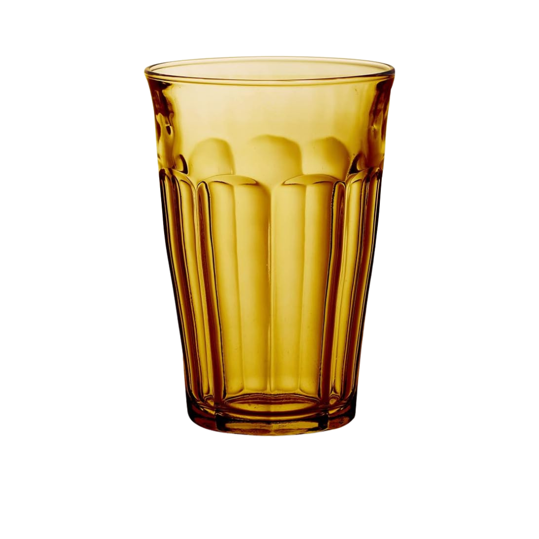 Le Picardie® Amber Glass Tumbler 12 oz- Set of 6