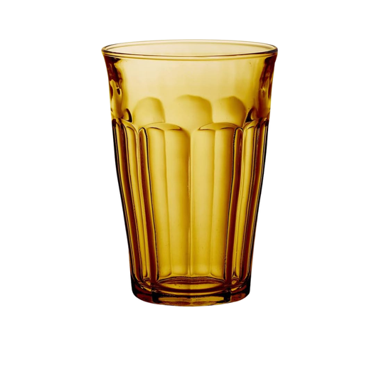 Le Picardie® Amber Glass Tumbler 12 oz- Set of 6