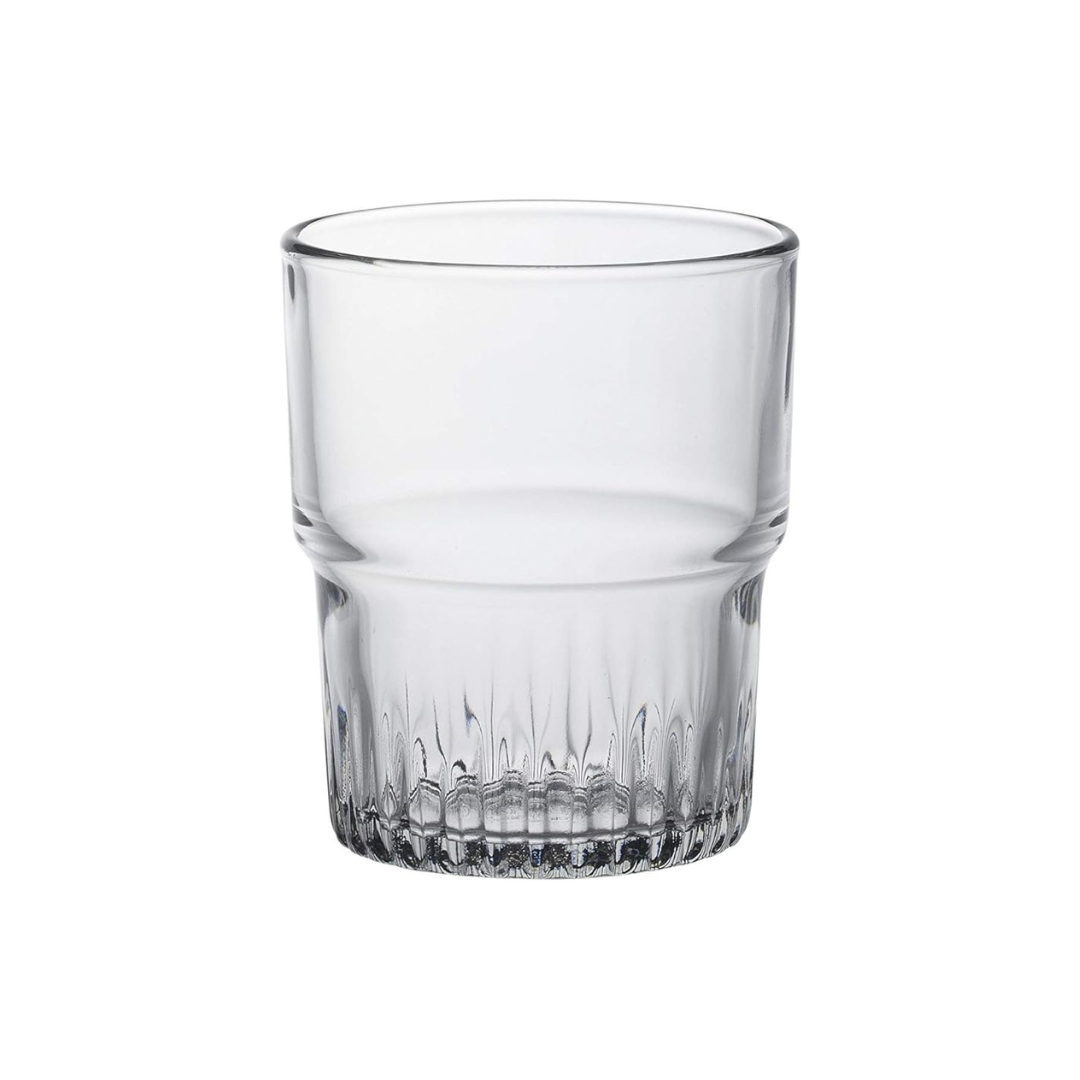 Empilable Glass Tumbler (Set of 6), 7 oz, Clear