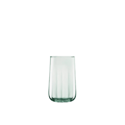 Mia Highball 20 oz Recycled/Part Optic Set Of 4