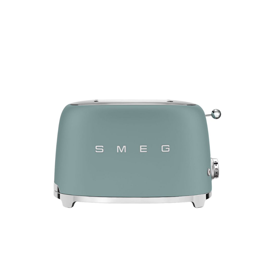 50's Retro Style Aesthetic 2 Slice Toaster Jade