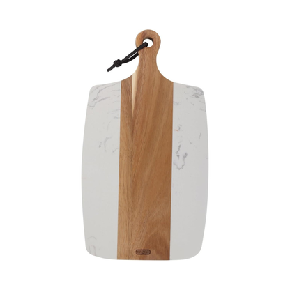 Acacia & White Marble / Serving Board
