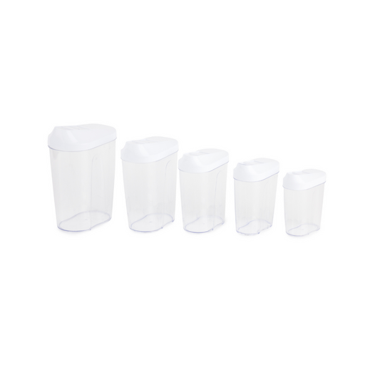 Set of 5 Cereal Containers